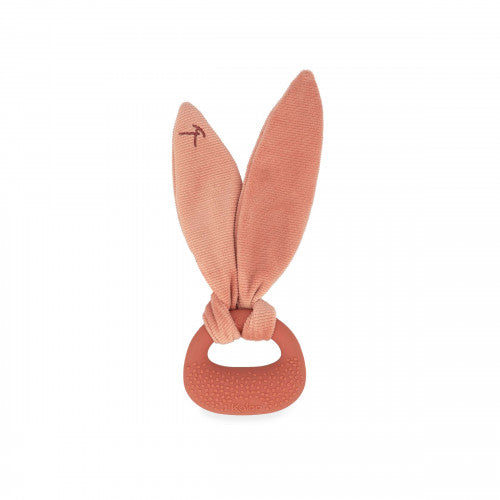 RABBIT TEETHER TERRACOTTA