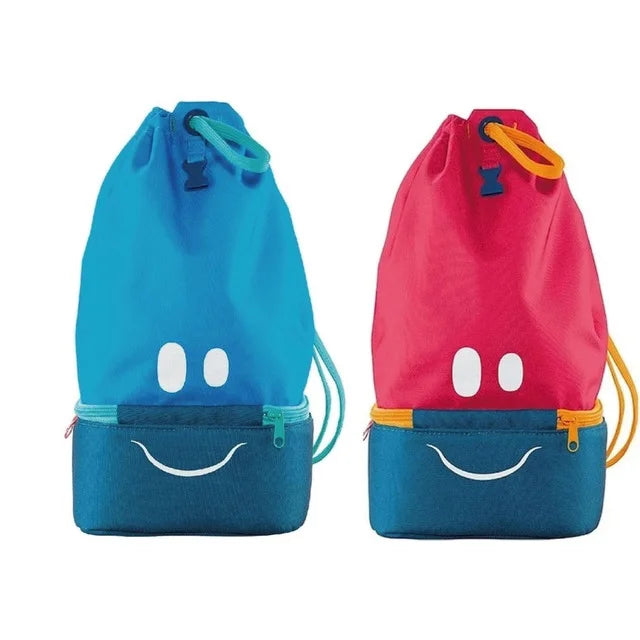 CONCEPT INFANTIL BOLSA DE TELA FIGURATIVA AZUL