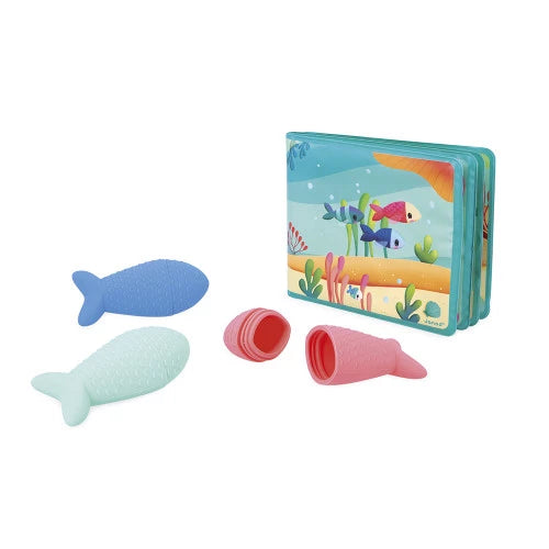 FIESTA BAJO EL MAR LIBRO DE BAÑO