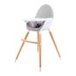 Silla de Comer NEO Gris Claro