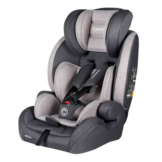Silla para Auto Berlín Grupo I/II/III Gris Claro