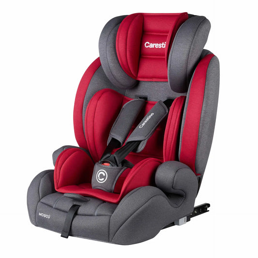 Silla para Auto Moscú Grupo I/II/III ISOFIX Roja