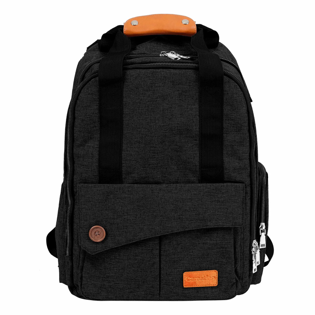 Mochila Maternal Roma Negro Melange