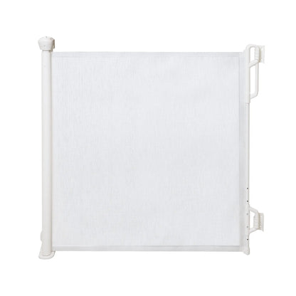 Barrera de seguridad retráctil 140x84cm Blanco