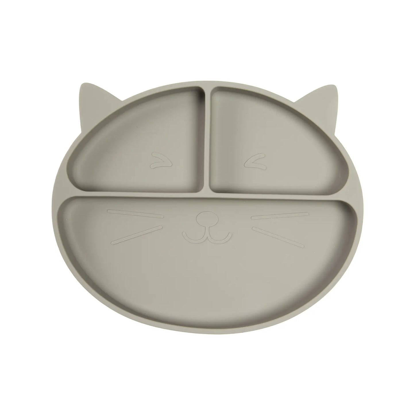 Set de Alimentación de Silicona Gatito Cemento