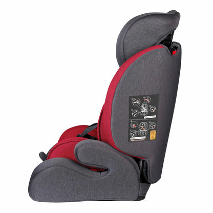 Silla para Auto Berlín Grupo I/II/III Roja