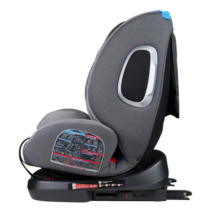 Silla para Auto Montreal Grupo 0/I/II/III ISOFIX Gris