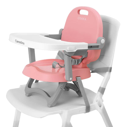 Silla para comer Osaka Booster rosa