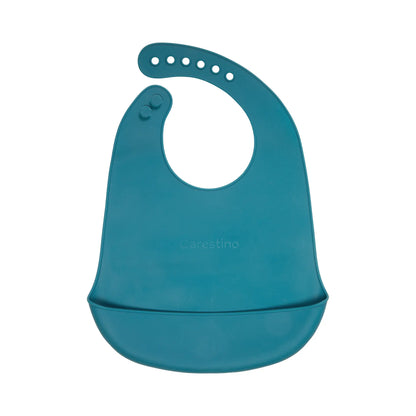Set de Alimentación de Silicona Gatito Azul Petróleo