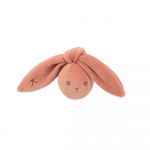 RABBIT RATTLE BALL TERRACOTTA