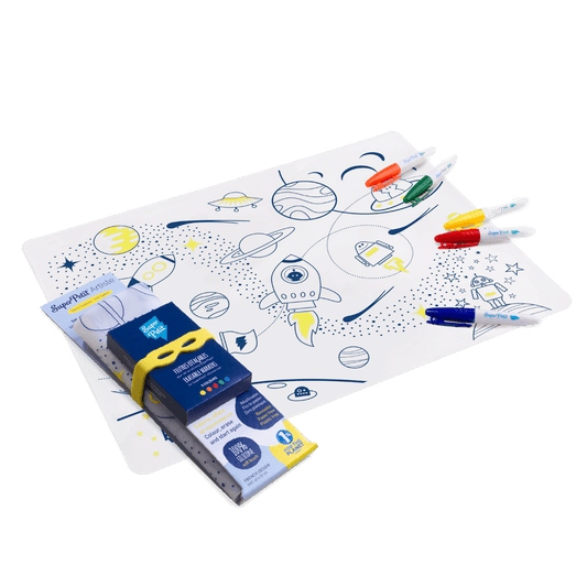 Kit SPACE: 1 silicone mat + 5 markers