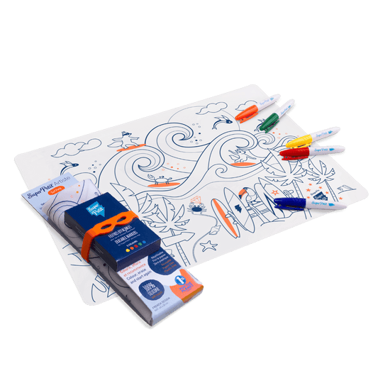 Kit SURF : 1 silicone mat + 5 markers