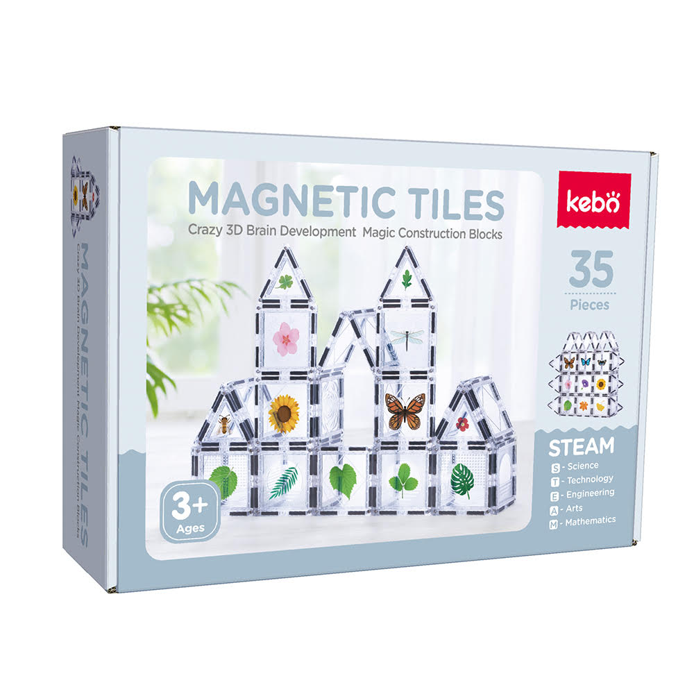 MAGNETIC TILES -35 PCS-