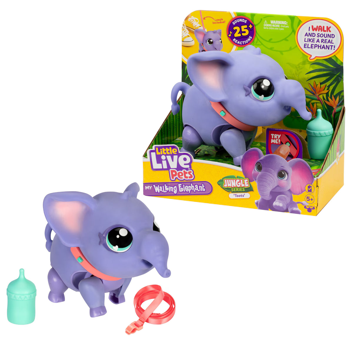 LITTLE LIVE PETS SAFFARI MI ELEFANTE CAMINADOR