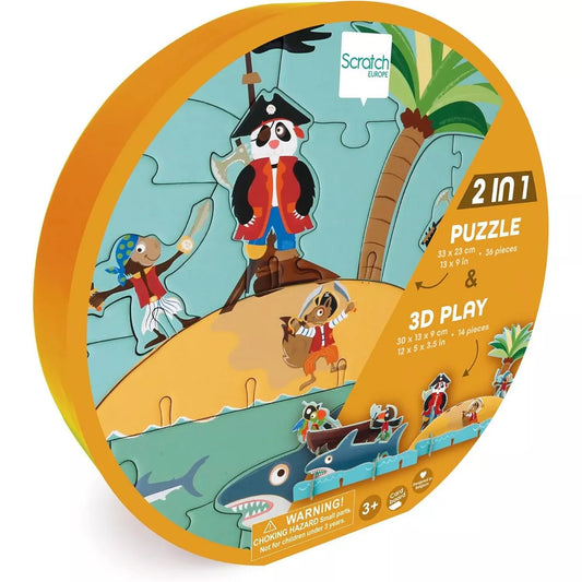 PIRATES 3D PUZZLE